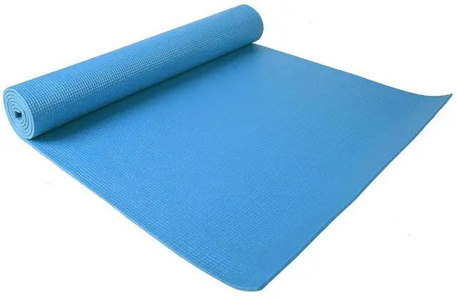 Alt view image 3 of 5 - Fitvids All Purpose 1/4-Inch High Density Anti-Tear Exercise Yoga Mat with Carrying Strap, Multiple Colors