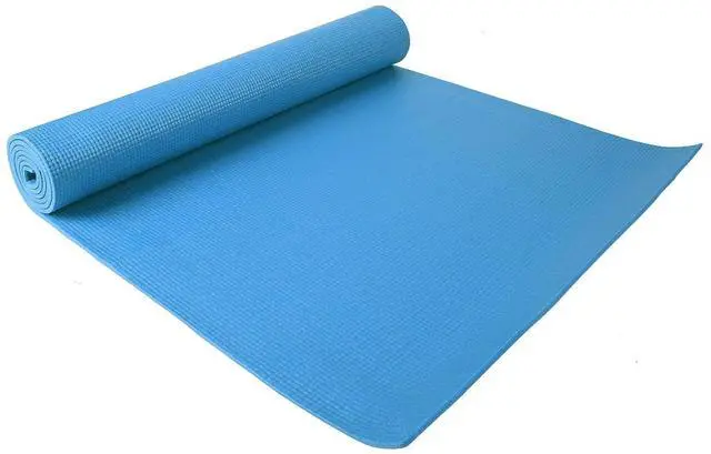 Alt view image 4 of 5 - Fitvids All Purpose 1/4-Inch High Density Anti-Tear Exercise Yoga Mat with Carrying Strap, Multiple Colors