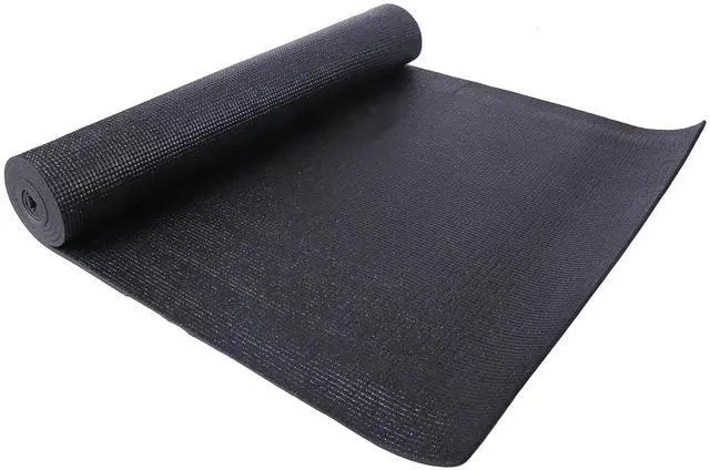 Alt view image 4 of 7 - Fitvids All Purpose 1/4-Inch High Density Anti-Tear Exercise Yoga Mat with Carrying Strap, Multiple Colors