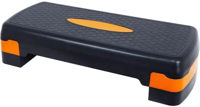 Main image of Fitvids Aerobic Step Platform Trainer with Adjustable 2-Level Risers, 400 Pound Weight Capacity Non-Slip Exercise Stepper