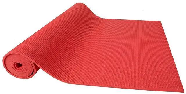 Alt view image 5 of 5 - Fitvids All Purpose 1/4-Inch High Density Anti-Tear Exercise Yoga Mat with Carrying Strap, Multiple Colors