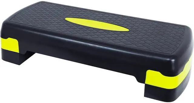 Main image of Fitvids Aerobic Step Platform Trainer with Adjustable 2-Level Risers, 400 Pound Weight Capacity Non-Slip Exercise Stepper