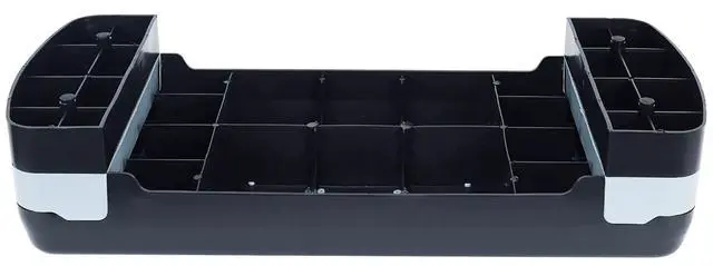 Alt view image 4 of 6 - Fitvids Aerobic Step Platform Trainer with Adjustable 2-Level Risers, 400 Pound Weight Capacity Non-Slip Exercise Stepper