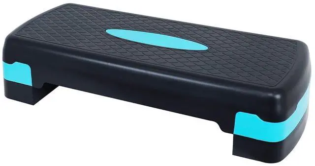 Main image of Fitvids Aerobic Step Platform Trainer with Adjustable 2-Level Risers, 400 Pound Weight Capacity Non-Slip Exercise Stepper