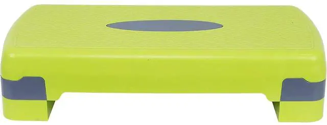 Alt view image 4 of 6 - Fitvids Aerobic Step Platform Trainer with Adjustable 2-Level Risers, 400 Pound Weight Capacity Non-Slip Exercise Stepper