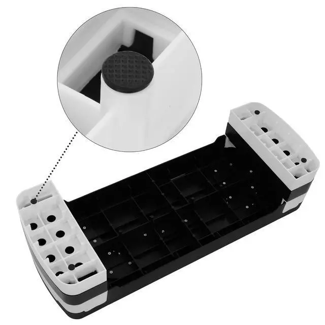 Alt view image 7 of 7 - BalanceFrom 31-inch Aerobic Step Platform Trainer with 3 Adjustable Risers