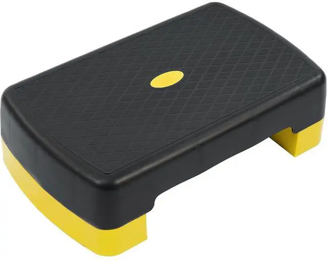 Main image of Fitvids Aerobic Step Platform Trainer with Adjustable 2-Level Risers, 400 Pound Weight Capacity Non-Slip Exercise Stepper for Cardio, Strength, and Fitness Workouts, 18-Inch, Multiple Colors