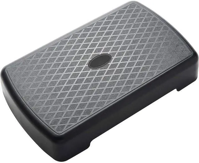 Alt view image 3 of 6 - Fitvids Aerobic Step Platform Trainer with Adjustable 2-Level Risers, 400 Pound Weight Capacity Non-Slip Exercise Stepper for Cardio, Strength, and Fitness Workouts, 18-Inch, Multiple Colors