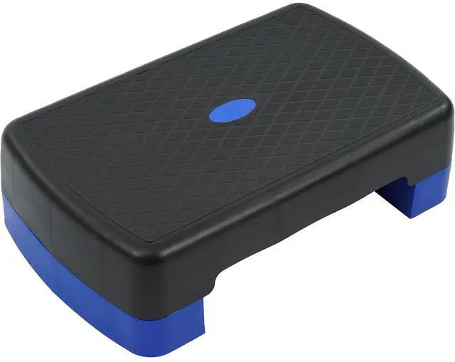 Main image of Fitvids Aerobic Step Platform Trainer with Adjustable 2-Level Risers, 400 Pound Weight Capacity Non-Slip Exercise Stepper for Cardio, Strength, and Fitness Workouts, 18-Inch, Multiple Colors