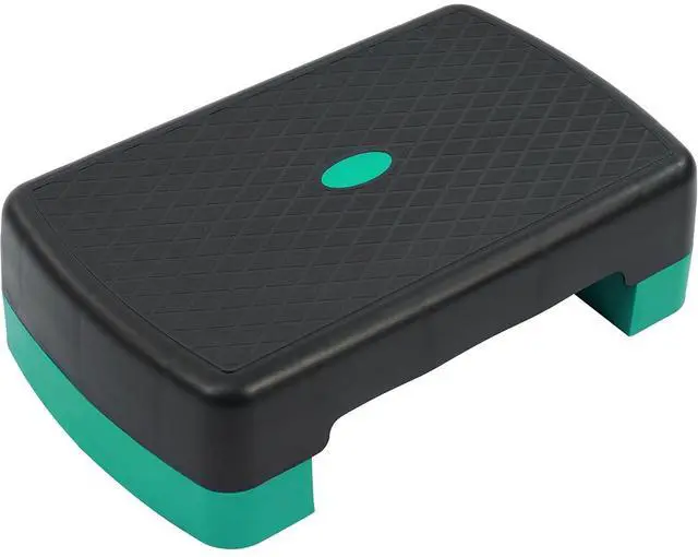 Main image of Fitvids Aerobic Step Platform Trainer with Adjustable 2-Level Risers, 400 Pound Weight Capacity Non-Slip Exercise Stepper for Cardio, Strength, and Fitness Workouts, 18-Inch, Multiple Colors
