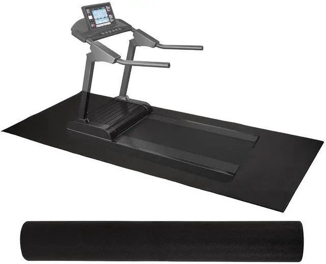Main image of Fitvids High Density 1/4-Inch Thick Gym Equipment Mat, Non-Slip Floor Protection for Heavy Exercise, Treadmill and Bike Mat in Multiple Sizes