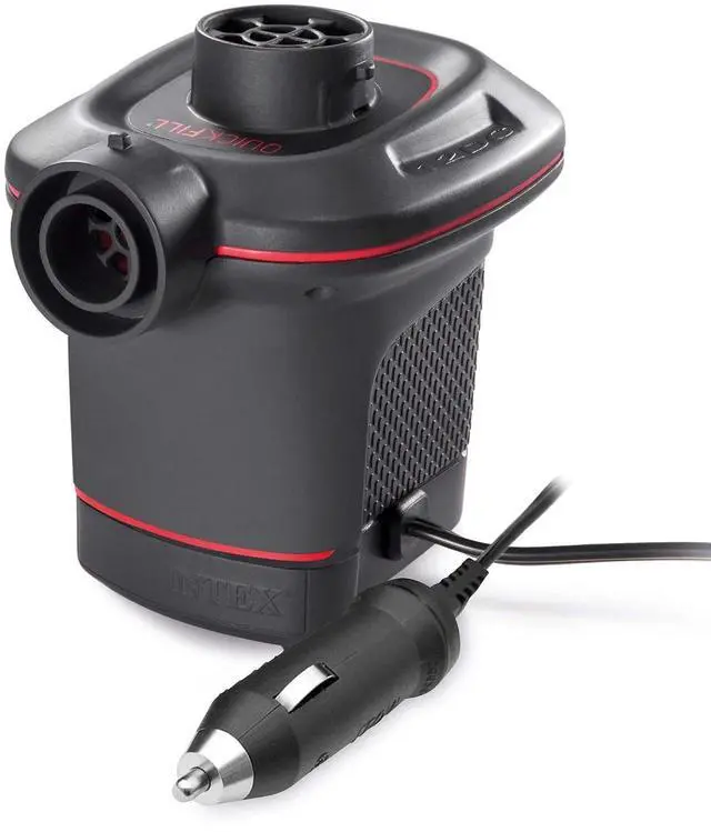 Main image of INTEX QuickFill Electric Air Pump: Inflates and Deflates Air Mattresses, Inflatable Kayaks, Boats, Toys