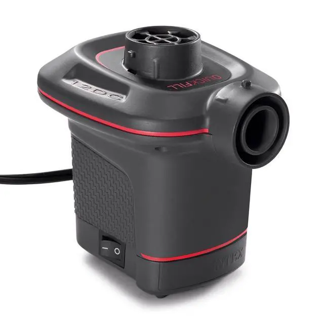Alt view image 3 of 6 - INTEX QuickFill Electric Air Pump: Inflates and Deflates Air Mattresses, Inflatable Kayaks, Boats, Toys