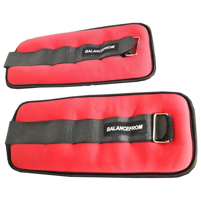 Alt view image 2 of 7 - Fitvids Fully Adjustable Ankle Wrist Arm Leg Weights, 1-20LBS, Multiple Options