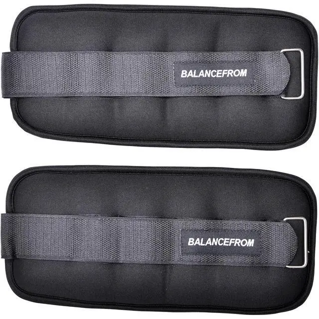 Alt view image 2 of 7 - Fitvids Fully Adjustable Ankle Wrist Arm Leg Weights, 1-20LBS, Multiple Options