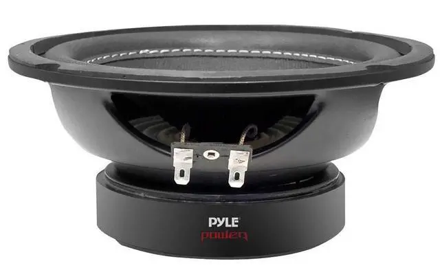 Alt view image 4 of 7 - Car Vehicle Subwoofer Audio Speaker - 6.5 Non-Pressed Paper Cone, Black Plastic Basket, Dual Voice Coil 4 Ohm Impedance, 600 Watt Power, Foam Surround for Vehicle Stereo Sound System - Pyle PLPW6D