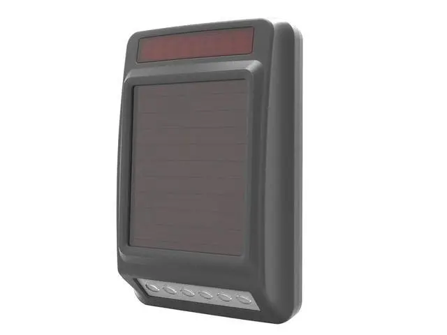 Alt view image 3 of 7 - DIY Solar Wireless Outdoor and Waterproof Alarm Receiver and Siren