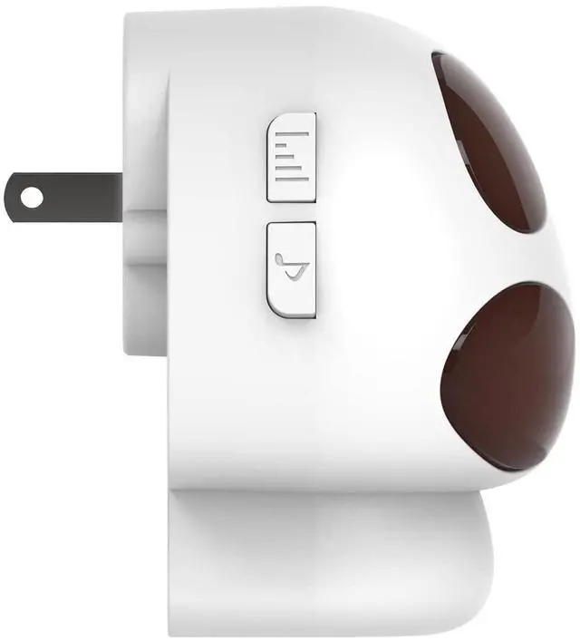 Alt view image 3 of 7 - Extra Wireless Receiver for Alarms- Up to 4 Channels and 35 Optional Melodies- 5 Adjustable Volume Levels Includes Mute Mode