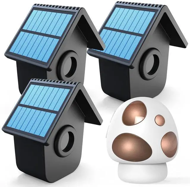 Main image of 1/2 Mile Long Range Solar Driveway Alarm - Outdoor Weatherproof Wireless Motion Sensor&Detector- Portable Receiver Has Long Last Backup Battery - DIY Security System- 1 Receiver + 3 Sensors