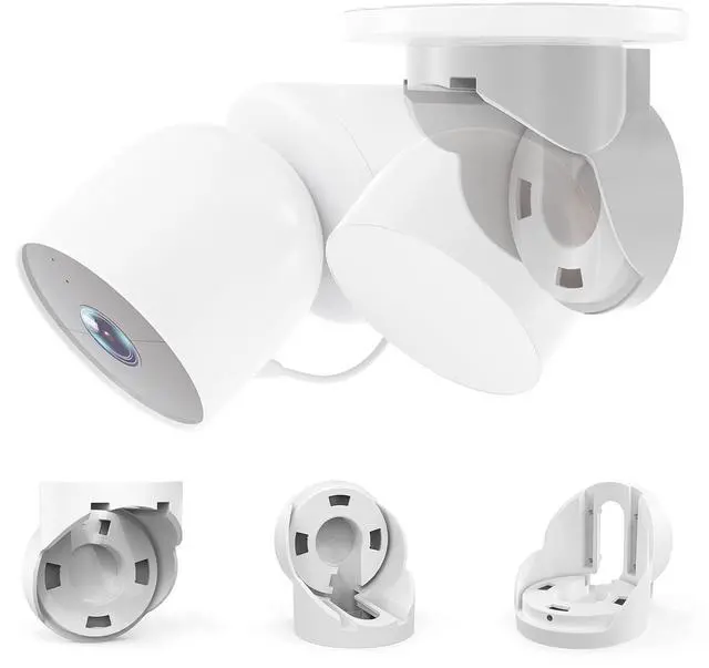 Main image of ® Eave Mount for Google Nest Cam with Floodlight - Outdoor Camera | Stability ABS Flood light Camera Outdoor Mounting Adapter, Premium Ceiling Placement Solution for Google Nest Security Cam