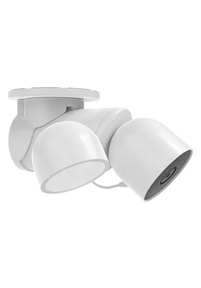 Alt view image 5 of 7 - ® Eave Mount for Google Nest Cam with Floodlight - Outdoor Camera | Stability ABS Flood light Camera Outdoor Mounting Adapter, Premium Ceiling Placement Solution for Google Nest Security Cam