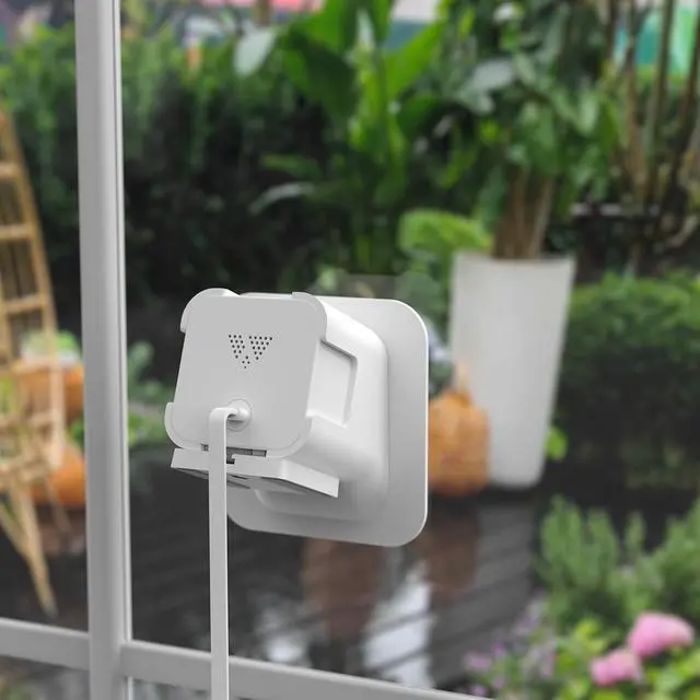 Alt view image 7 of 7 - ® Wyze Window Mount for Wyze Cam V4/V3/V3 Pro, Self-Adhesive, White | 20 Degree Tilt Wyze V4 Window Mount for Indoor/Outdoor Monitoring; Reflection-free, Damage-free, No-Drill Adhesive Install