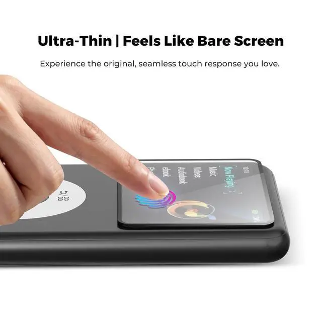 Alt view image 4 of 7 - Y1 Mp3 Screen Protector, Scratch-resistant Screen Protector, Premium Texture, Durable, Good Moisture Permeability, Prevents Scratches from Keys and Hard Objects