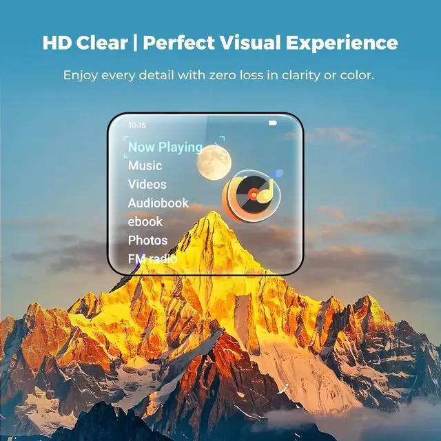 Alt view image 7 of 7 - Y1 Mp3 Screen Protector, Scratch-resistant Screen Protector, Premium Texture, Durable, Good Moisture Permeability, Prevents Scratches from Keys and Hard Objects
