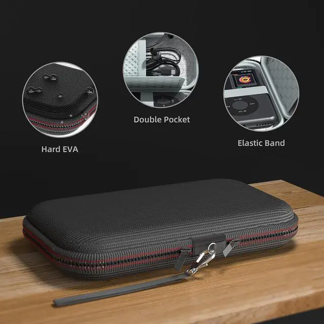 Alt view image 3 of 7 - Mp3 Player Storage Box, Drop-Resistant, Waterproof, and Scratch-Resistant Nylon Storage Box, Compact and Lightweight, User-Friendly Normal