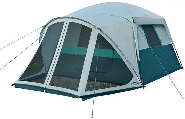 Main image of 6/8/10 Person Tents for Camping Cabin Tent with Screen Porch | Weatherproof Family Tent with Rainfly & 5 Mesh Windows, Windproof Car Camping Tent with Carry Bag for Outdoor Camping Hiking