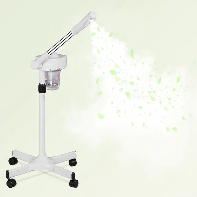 Main image of Professional Facial Steamer On Wheels Ionic Ozone with Hot Mist Function Stand Facial Steamer for Personal Home Salon Spa Skin Cleaning
