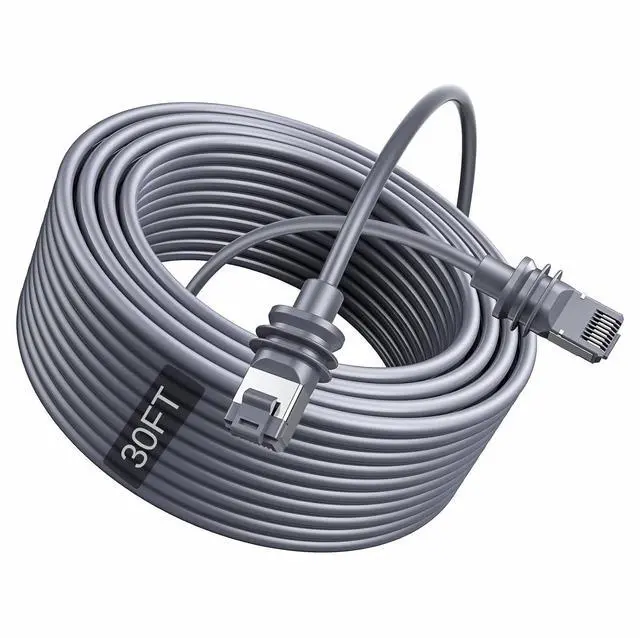 Main image of ® Starlink Mini Ethernet Cable for Starlink 4/4X/Mini & V5, 30FT | IP68 Waterproof Replacement Starlink Mini Cat6 Cable Extension RJ45 Coupler for Starlink Standard 4/4X/Gen 4/Mini & V5 Dish