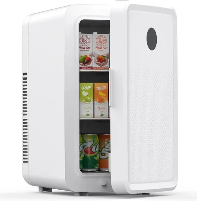 Main image of 12L/22L Mini Fridge for Bedroom, Small Refrigerator for Skincare | Personal Cosmetics Refrigerator, Thermoelectric Cooler & Warmer for Drinks, Food, Beauty, Makeup, Dorm, Car, Office Desk