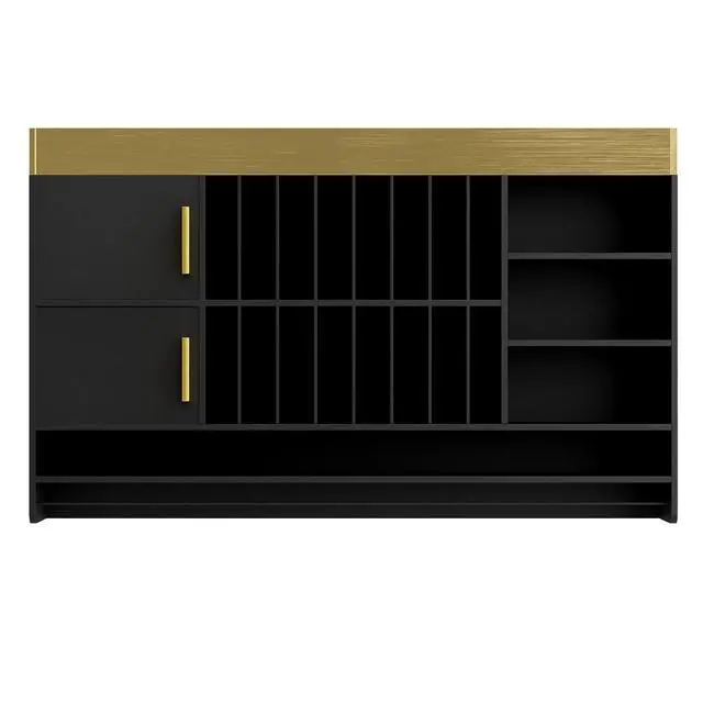 Alt view image 7 of 7 - Hair Color Organizer Rack, Wall Mounted Salon Station with Storage Cabinet and Adjustable Shelves, Holds 100+ Hair Dye Tubes, Barbershop Beauty and Spa Furniture