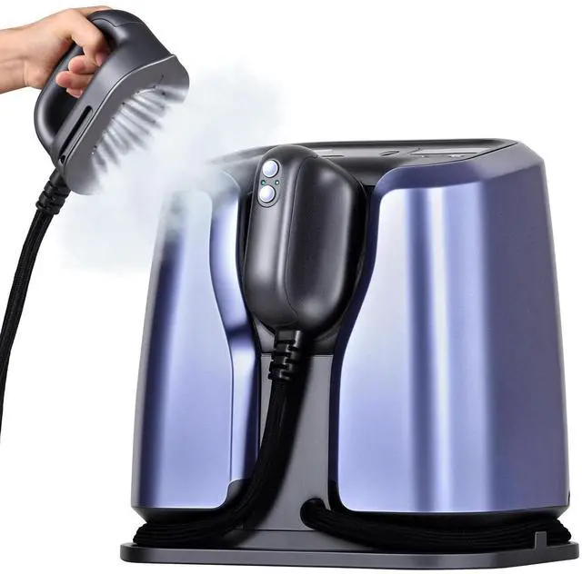Main image of 2200W Professional Steam Station,Smart Steam Iron for Clothes | 5-Level Steam & Dry Ironing, 30s Heat Up,Auto Shut-Off,1.2L Tank for Home/Hotel/Boutique(Purple)