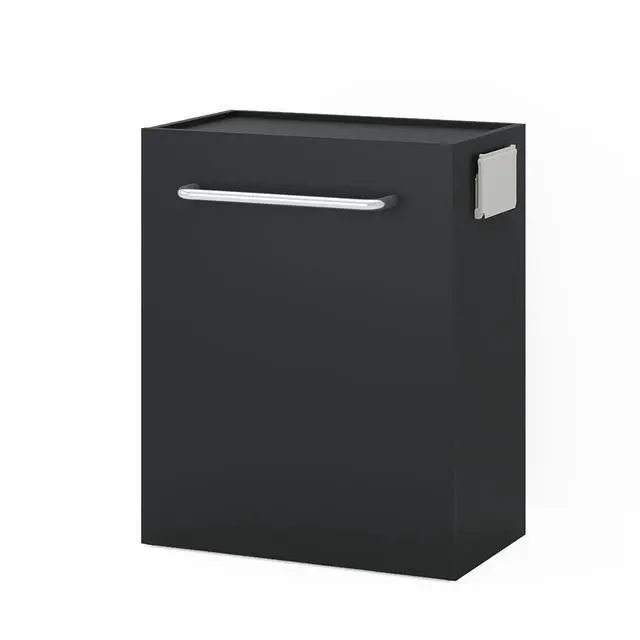 Alt view image 3 of 5 - Foldable Manicure Table Nail Desk with Storage, Black