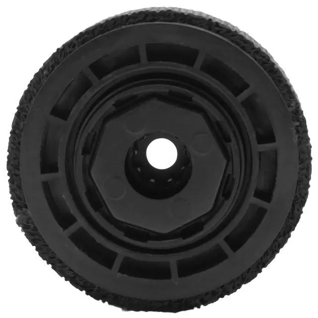 Alt view image 5 of 6 - Replacement Wheels with Tires, Compatible with iRobot, Roomba, Braava, Jet, M6 Series Robot Mop, 2Pcs, Black, Plastic