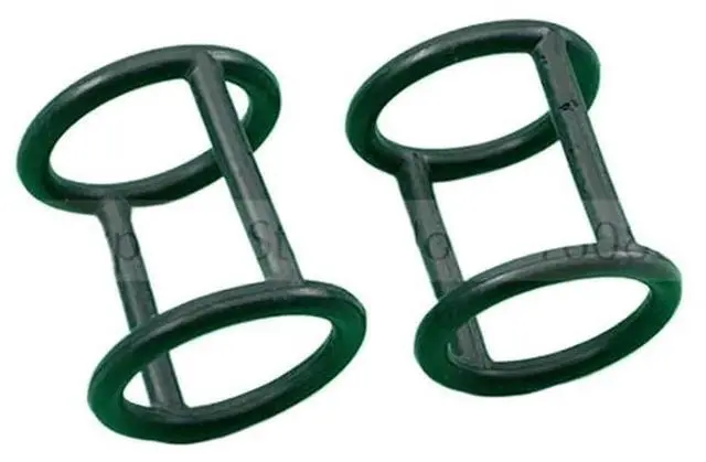 Main image of 2 Pieces Middle H-Rings Black Color Sealing Rings New Spare Parts Accessories of Soft Serve Ice Cream Machines Replacements