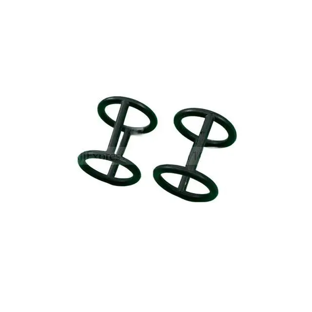 Alt view image 5 of 6 - 2 Pieces Middle H-Rings Black Color Sealing Rings New Spare Parts Accessories of Soft Serve Ice Cream Machines Replacements