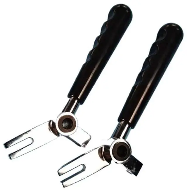 Main image of 2Pcs Handle Compatible for Vevor Ice Cream Machine Handles Soft Service Spare Part Stainless Steel Shack Accessory Ice Cream Maker