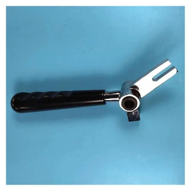 Alt view image 2 of 6 - 2Pcs Handle Compatible for Vevor Ice Cream Machine Handles Soft Service Spare Part Stainless Steel Shack Accessory Ice Cream Maker