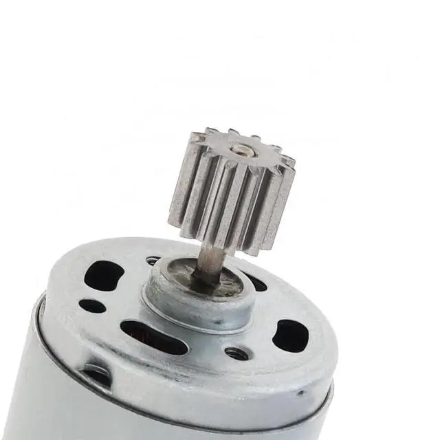 Alt view image 6 of 7 - R380 12 Teeth DC Motor 6V 12V 12000-20000RPM Kids Ride On Toys Car High Speed Electric for Remote Control 1PCS(16000RPM,6V)