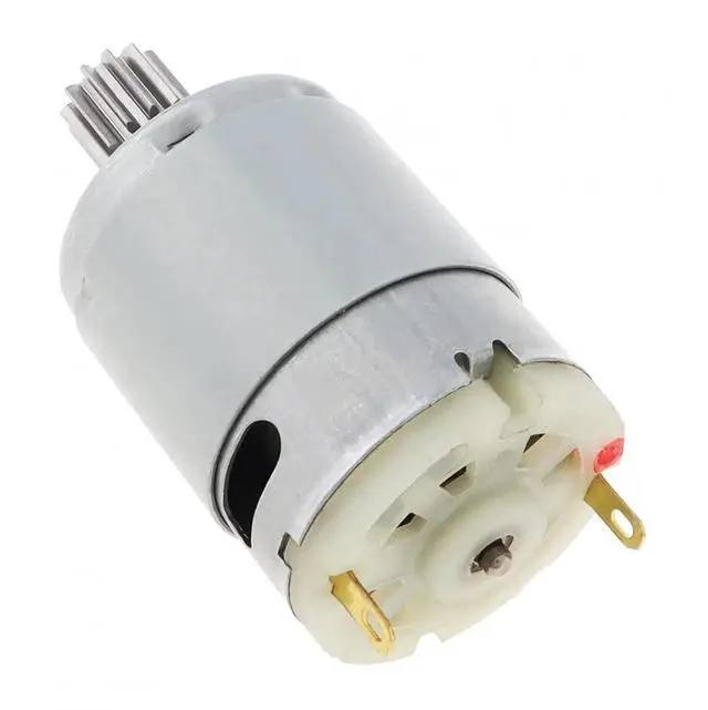 Alt view image 5 of 7 - R380 12 Teeth DC Motor 6V 12V 12000-20000RPM Kids Ride On Toys Car High Speed Electric for Remote Control 1PCS(16000RPM,6V)