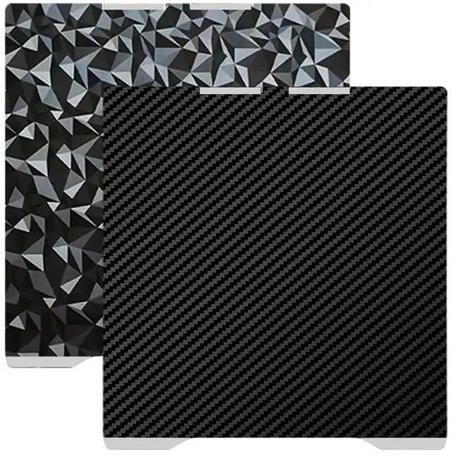 Main image of Spring Steel Build Plate for 3D Printer Heat Bed Compatible with Creality K2/K2 Pro, Double-Sided PEI/PEO Textured Surface(PEO-PET,270x29 K2)