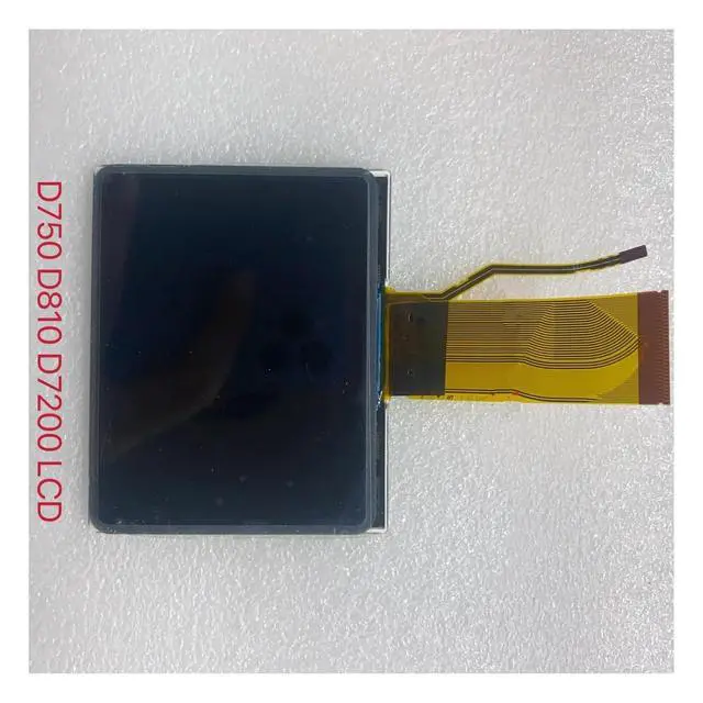 Alt view image 2 of 4 - Screen Display LCD Replacement AccessoriesCompatible for Nikon, D810 D7200 D750 LCD Screen Camera Maintenance with Backlight