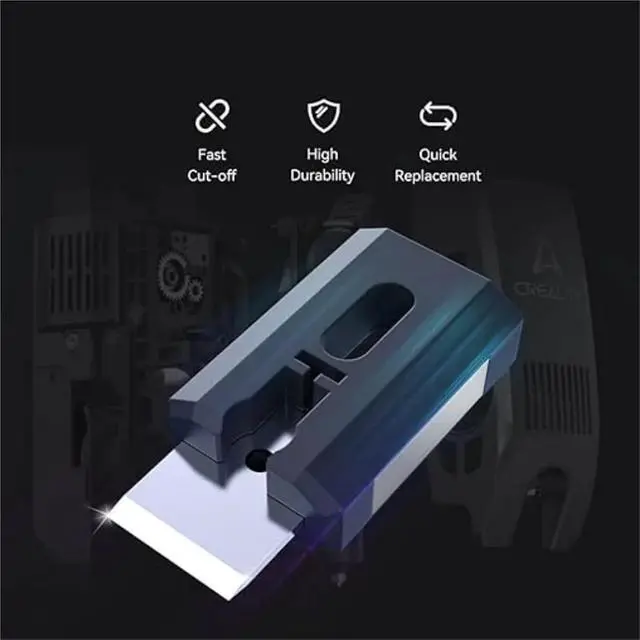 Alt view image 4 of 7 - Filament Cutter | 1/3/5/10 Pcs Fast Cut-Off Durable Quick Replacement | 3D Printer Accessories | Compatible with Creality K2 Plus(10pcs)