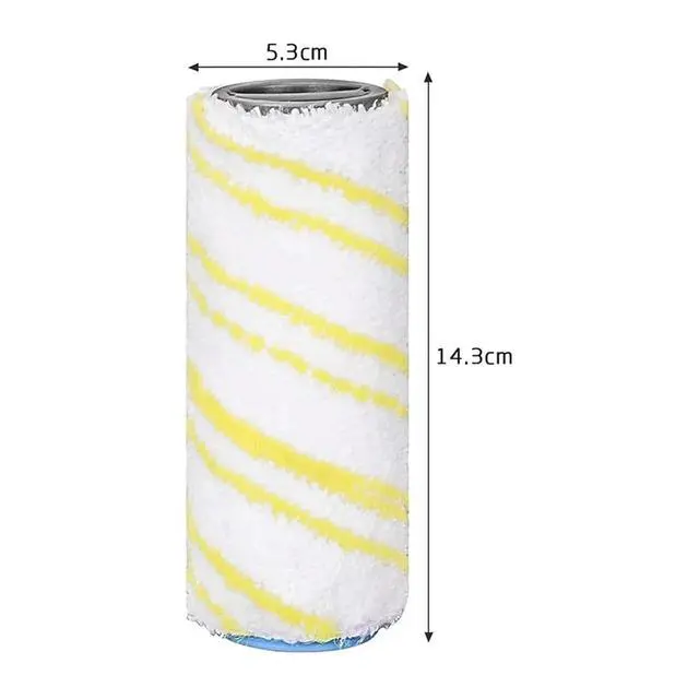 Alt view image 3 of 6 - Compatible with KarcherFC5 FC7 FC3 FC3D Electric Floor Roller Brush Cleaner Accessories Robot Vacuum Cleaner Replacement Parts(4pcs)
