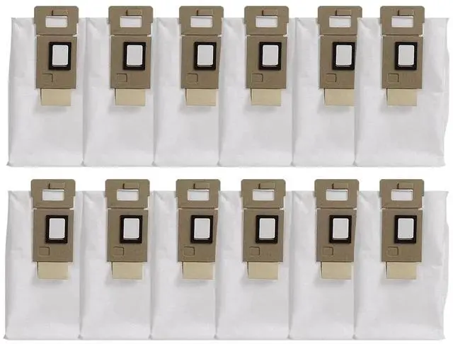 Main image of Dust Bag for Compatible with Roborock S7 S7 Plus S7 MaxV Plus T7S T7S Plus Robot Vacuum Cleaner Parts Large Capacity Disposable Bag Accessories(12PCS)