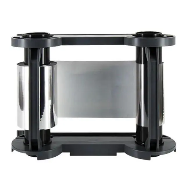 Main image of RCT017NAA Metallic Sliver Monochrome Ribbon Cassette 1000prints for Primacy Duplex for Zenius ID Card Printer Replacement Parts
