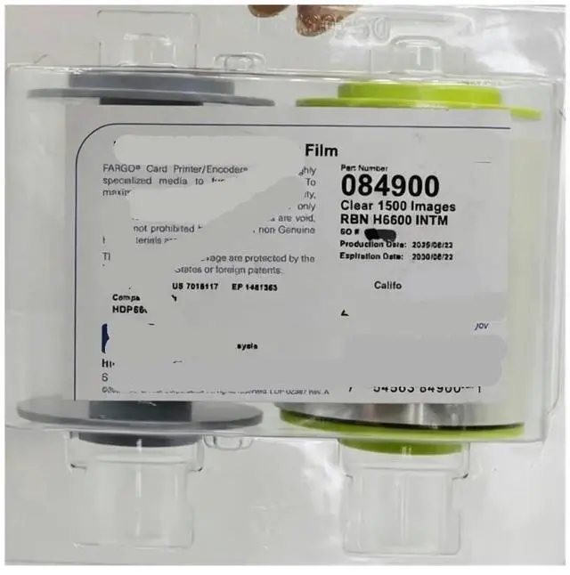 Main image of Fit for Fargo hdp6600 hid 084921 Color Ribbon 084911 Film 084900(084900 Film)